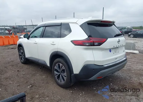 2021 Nissan Rogue Sv Fwd из США, поврежденный, VIN 5N1AT3BA4MC675434